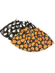 Glow in the Dark Halloween Collection Girl's Pumpkin or Ghosts Print Skirt