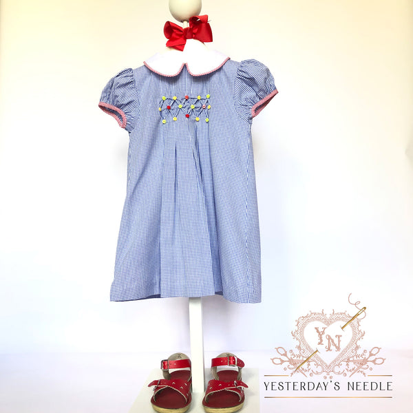 Button Collection Toddler Girl's Dress