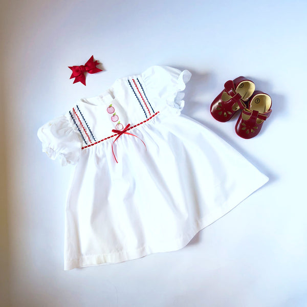 "For the Teacher"  collection Infant Dress