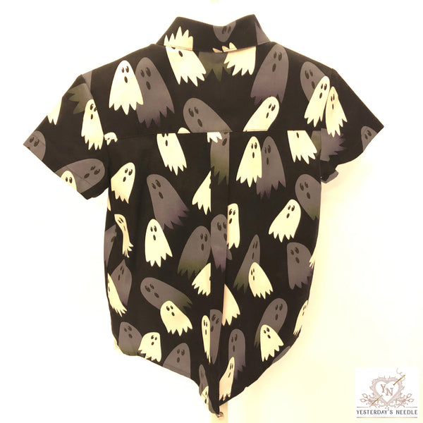 Glow in the Dark Halloween Collection Boy's Button Down Shirt