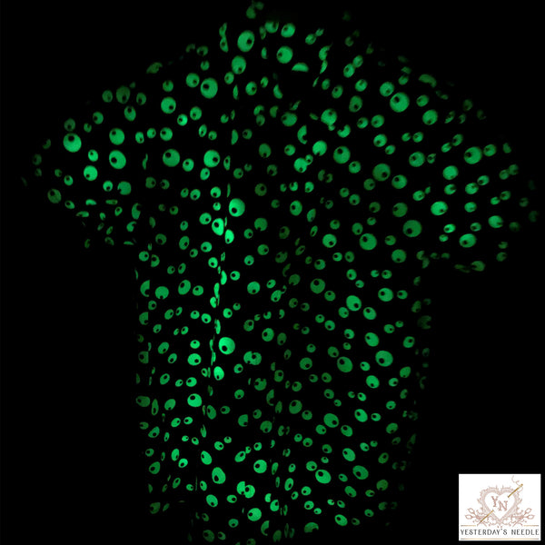 Glow in the Dark Halloween Collection Boy's Button Down Shirt