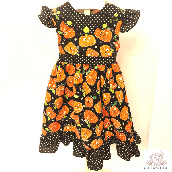 Glow in the Dark Halloween Collection 3T- 12 Girl's Dress