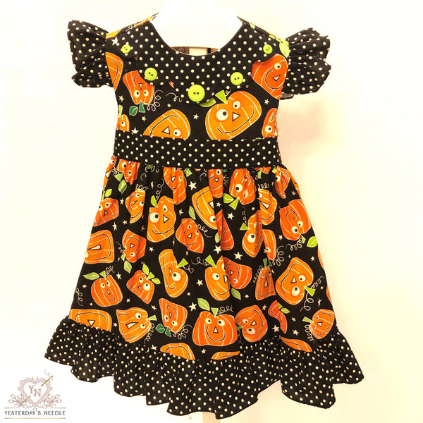 Glow in the Dark Halloween Collection 12M, 18M, 2T Girl's Dress